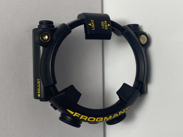 Casio Original Watch Part Bezel/Shell GW-8200 K-9 Frogman Black w/Yellow Graphic