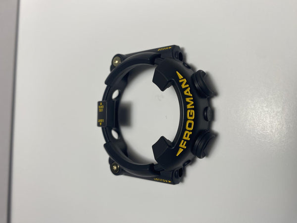 Casio Original Watch Part Bezel/Shell GW-8200 K-9 Frogman Black w/Yellow Graphic