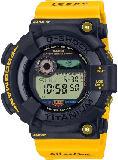 Casio Original Watch Part Bezel/Shell GW-8200 K-9 Frogman Black w/Yellow Graphic