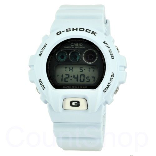 Casio Original Watch Part Bezel/Shell For DW-6900 FS-8. Sky Blue Black Letters.
