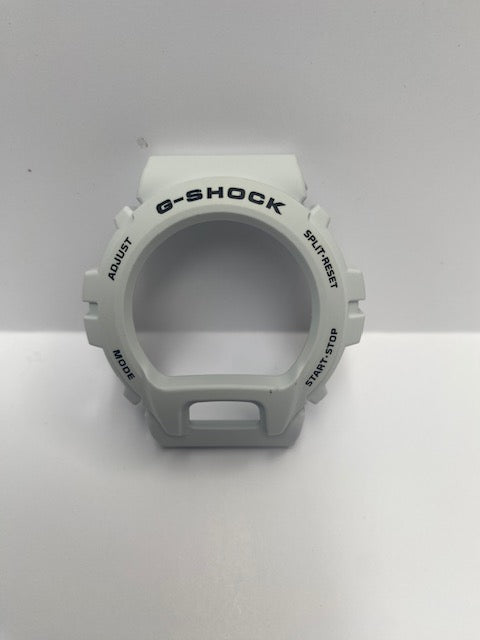 Casio Original Watch Part Bezel/Shell For DW-6900 FS-8. Sky Blue Black Letters.