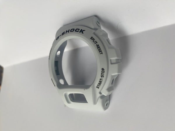 Casio Original Watch Part Bezel/Shell For DW-6900 FS-8. Sky Blue Black Letters.