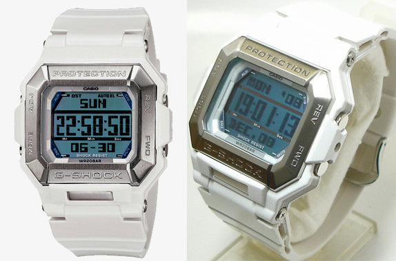 Casio watchband G-7800 P-7 White Resin G-Shock  watchband