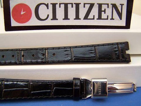 Citizen watchband EP5200 EcoDrive Diamond Collection Black . Watchband