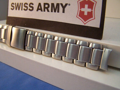 Swiss Army watchband Peak Model 24958. All Steel Bracelet