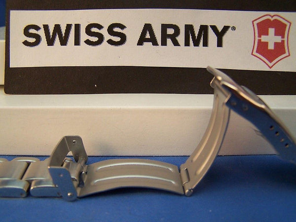 Swiss Army watchband Peak Model 24958. All Steel Bracelet