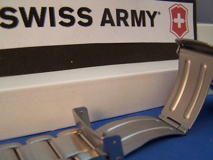 Swiss Army watchband Peak Model 24958. All Steel Bracelet