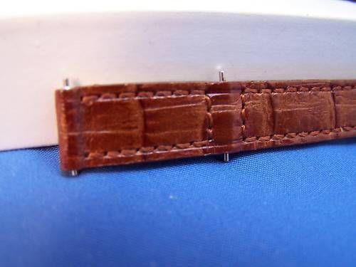 Anne Klein watchband # 10/1441 ladies 10mm Brn w/2pr Pins