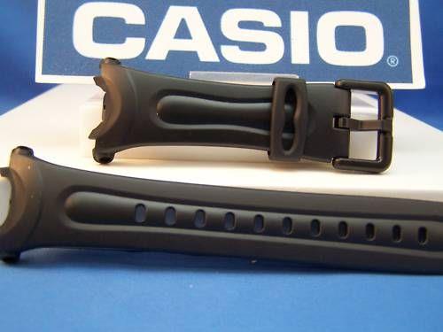Casio Watchband BGF-130 Black Resin Strap.Watchband