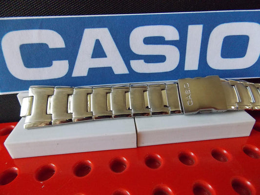 Casio Watchband EF-S12 D Edifice Bracelet Silver Tone Stainless Steel