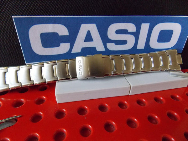 Casio watchband EF-S12  D Edifice Bracelet Silver Tone Stainless Steel