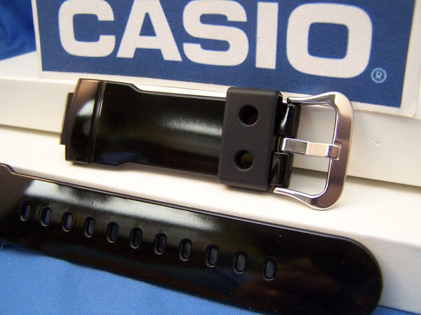 Casio watchband AW-582 SC-1 Shiny black Resin  For Digital Analog G-Shock
