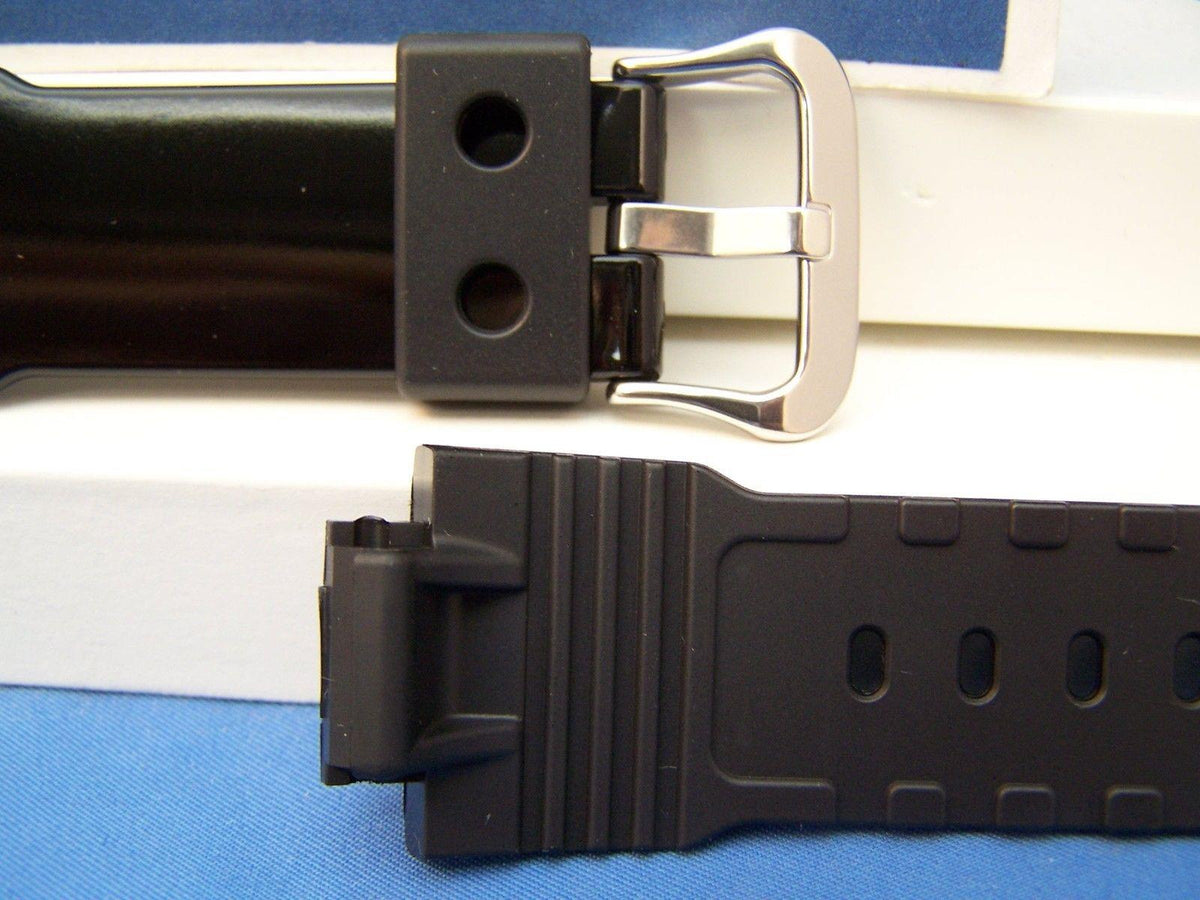 Casio watchband AW-582 SC-1 Shiny black Resin  For Digital Analog G-Shock