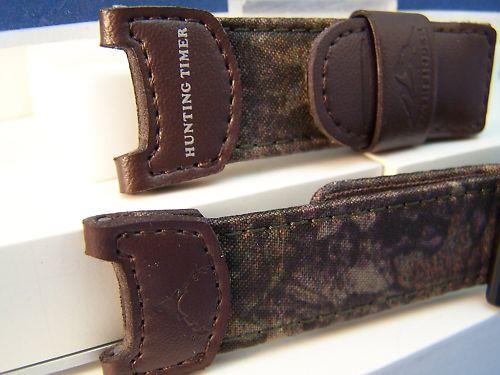 Casio watchband PAS-410 B. Brown Camo Pathfinder Hunting Watchband