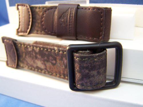 Casio watchband PAS-410 B. Brown Camo Pathfinder Hunting Watchband