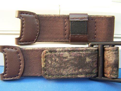 Casio watchband PAS-410 B. Brown Camo Pathfinder Hunting Watchband