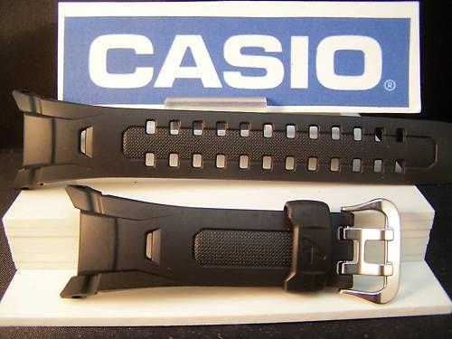 Casio watchband GW-M850, GW-810, GW-800 Black Resin . Watchband