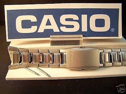 Casio Watchband G-541, G-542, G-540, G-520 G-Shock Push Button Steel Bracelet