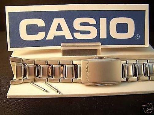 Casio watchband G-541, G-542, G-540, G-520 G-Shock Push Button Steel Bracelet