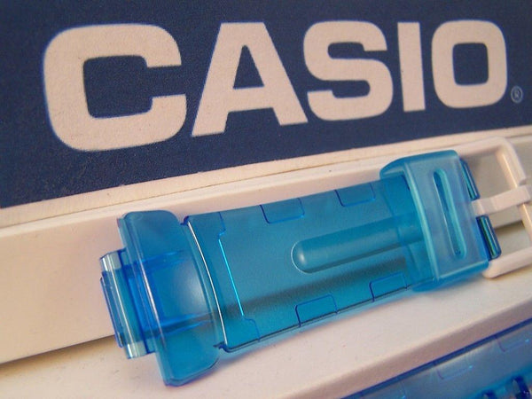 Casio watchband BG-169 A-2CVVC. Baby-G. See Thru Deep blue Resin