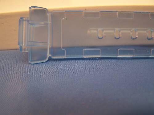 Casio Watchband BG-169 A-2V. Baby G C-thru lite blue resin strap.Watchband
