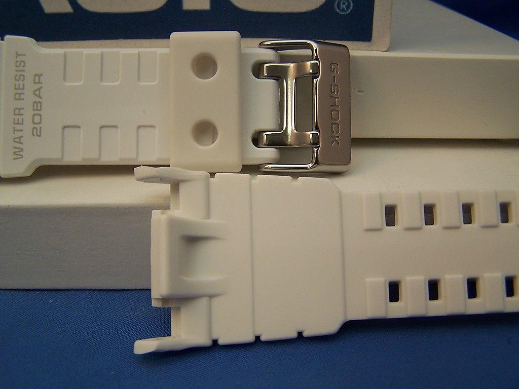 Casio Watchband GLS-5500 P-7 Shiny White G-Shock Watchband