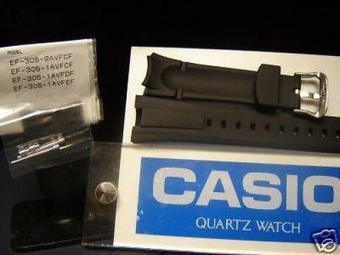 Casio watchband EF-305 w/pins.Alternative For OC-500 Watchband -see description