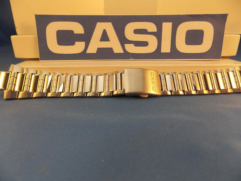 Casio watchband AMW-700 D Bracelet. Fishing Gear. All Steel Silver Color