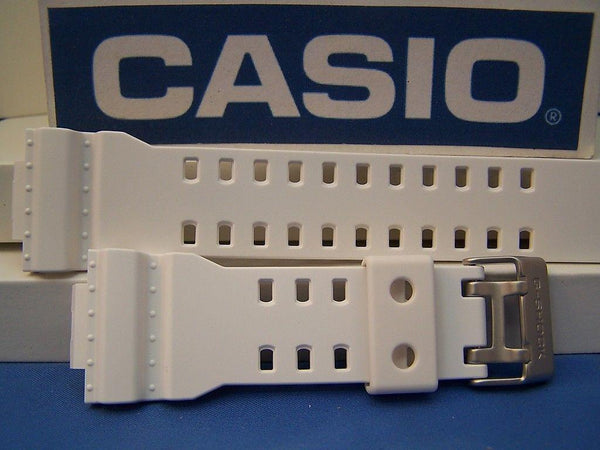 Casio watchband GA-110 C-7 White Resin Casio G-Shock
