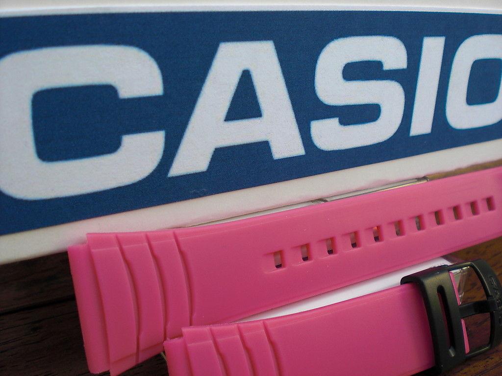 Casio watchband DBC-32  Data Bank Violet  Resin  22mm