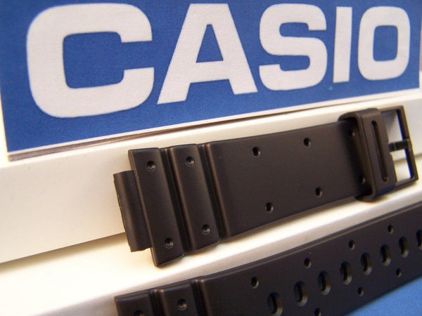 Casio watchband TGW-10, TRW-10, AE-30, W-60 U. Original Black Resin