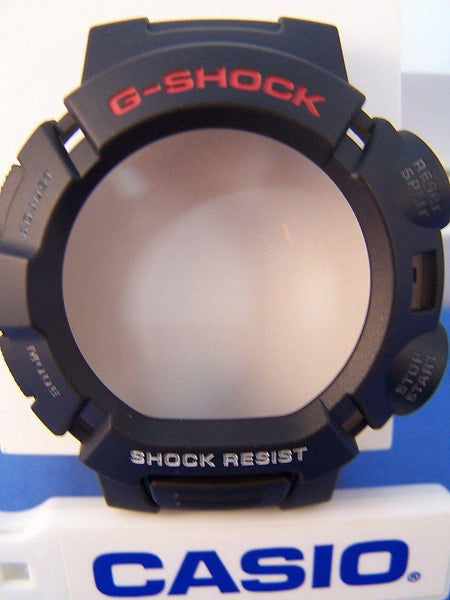 Casio Watch Parts G-9010, GW-9010 Black Bezel / Shell G-Shock Red/white Letters