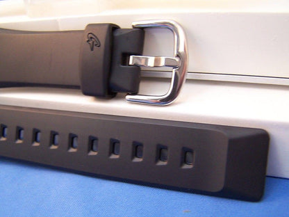 Casio Watchband BG-180 Baby G Black Resin Strap.Watchband