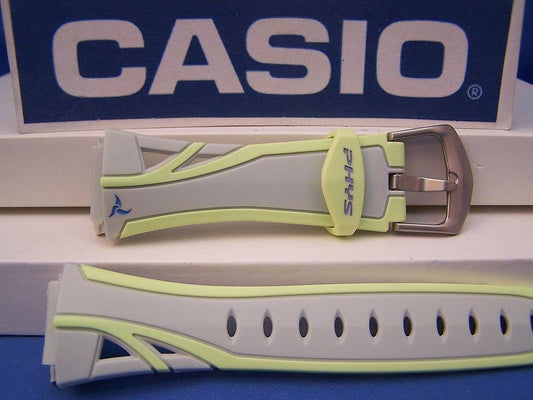 Casio Watchband STR-200 -7B Gray/Yellow PHYS Watchband