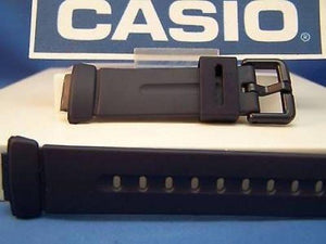 Casio watchband for BG-141 and BG-152. Dark blue Resin Baby-G . Watchband