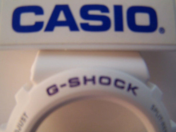 Casio Watch Parts Bezel/Shell GW-6900 A-7,G-6900.White w/Purp/Gray Letter