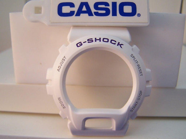Casio Watch Parts Bezel/Shell GW-6900 A-7,G-6900.White w/Purp/Gray Letter