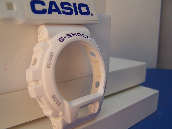 Casio Watch Parts Bezel/Shell GW-6900 A-7,G-6900.White w/Purp/Gray Letter