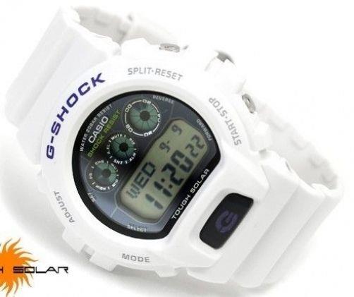 Casio Watch Parts Bezel/Shell GW-6900 A-7,G-6900.White w/Purp/Gray Letter