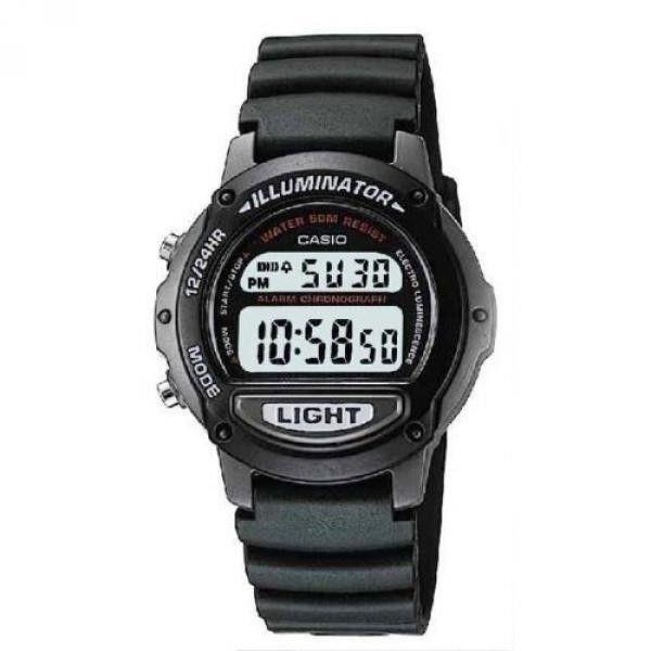 Casio watchband LW-22 Lady 14mm black Resin sport watchband with spring bars