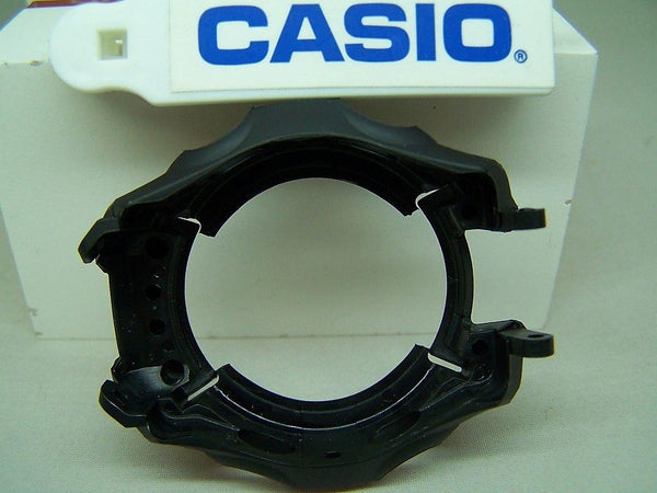 Casio Watch Parts GW-500 Bezel / Shell. Black G-Shock Outer Black Resin Bezel.