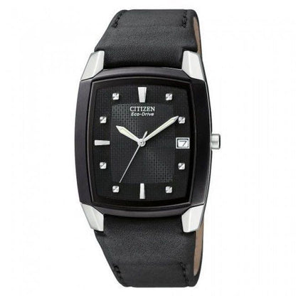 Citizen watchband BM6575 -06 Mns leather buckle# E111-S049407