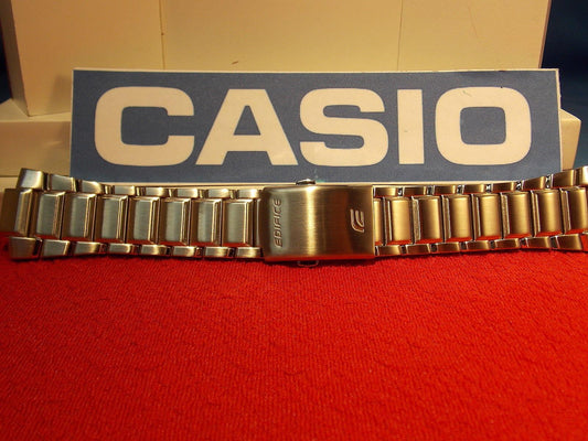 Casio Watchband EFA-131 D. All Steel Edifice Bracelet Silver Color