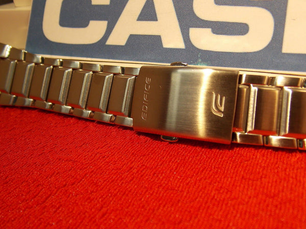 Casio watchband EFA-131 D. All Steel Edifice Bracelet Silver Color