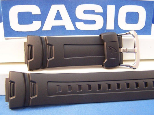 Casio Watchband G-7500, G-7510 G-Shock Black Resin Strap