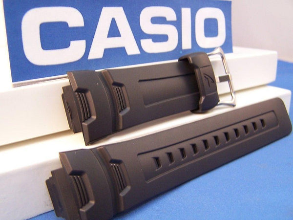 Casio watchband G-7500, G-7510 G-Shock Black Resin