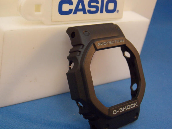 Casio Watch Parts DW-56 RT Bezel/Shell and fits GW-5600 J1.Black w/White Letters
