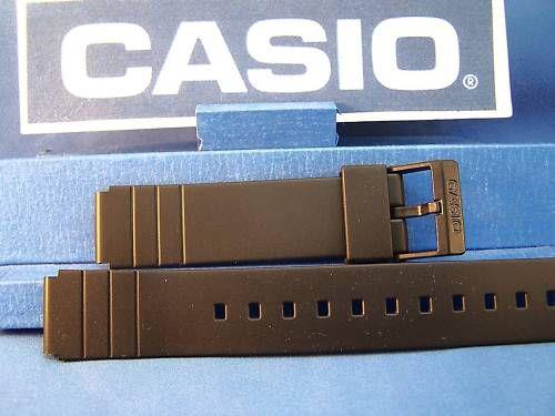 Casio Watchband MQ-24, MQ-58, EB3011. black Rubber Fits Most 16mm Sport Watch