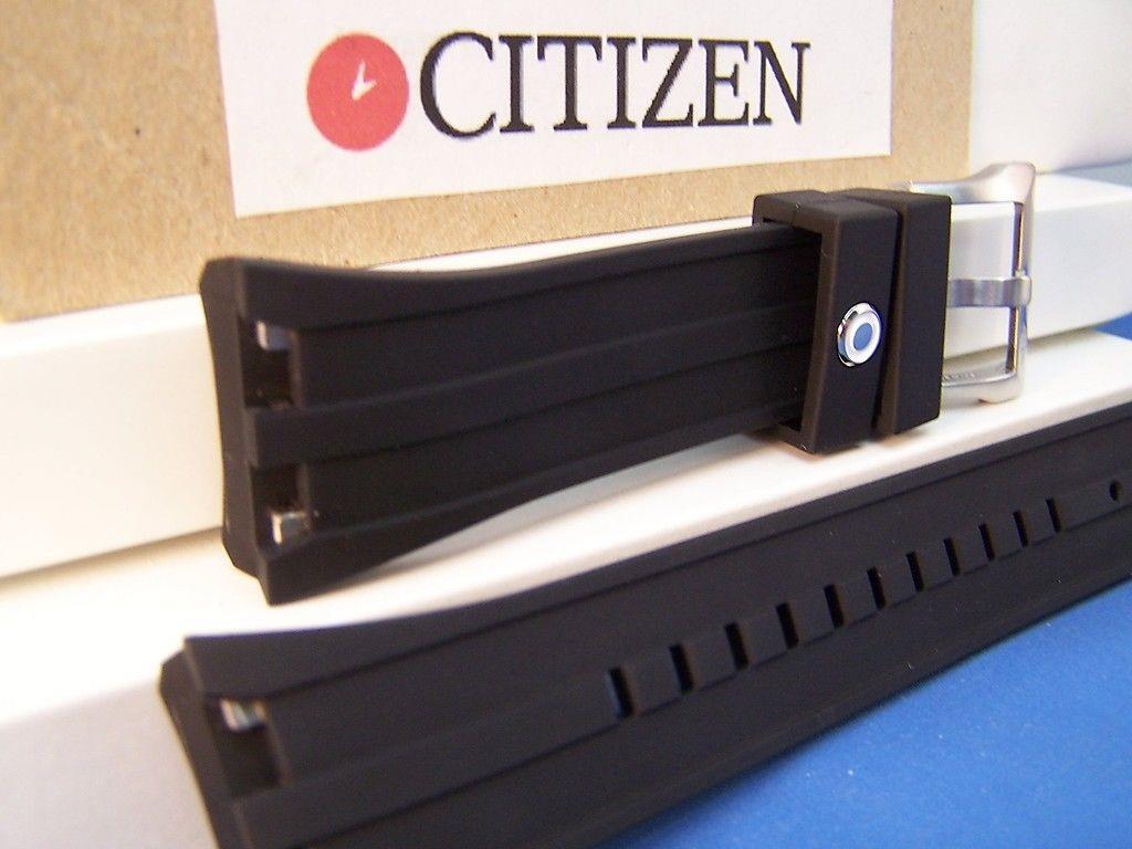 Citizen Watchband BJ2135,BJ2145 Bk# 4-S065551F Blk Resin Strap Promaster Divers