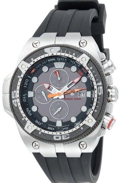Citizen Watchband BJ2135,BJ2145 Bk# 4-S065551F Blk Resin Strap Promaster Divers